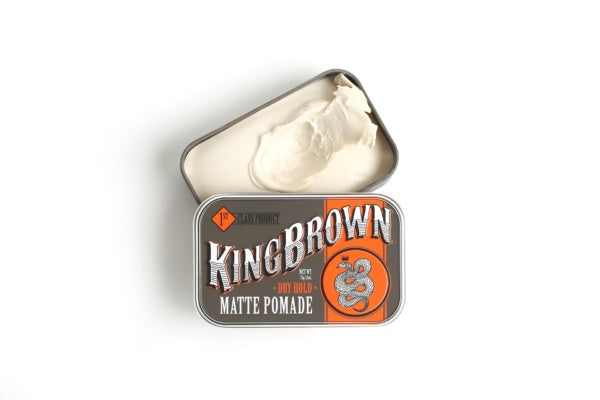 King Brown - Matt Pomade - Done Hair Skin and Nails