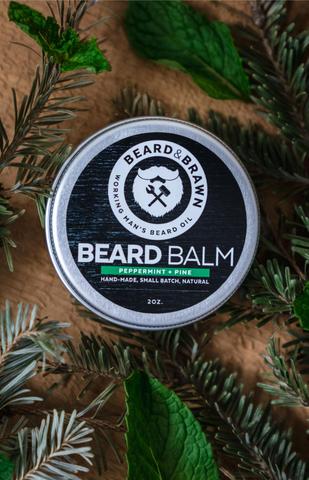 Beard & Brawn Balm Peppermint + Pine - Done Hair Skin and Nails