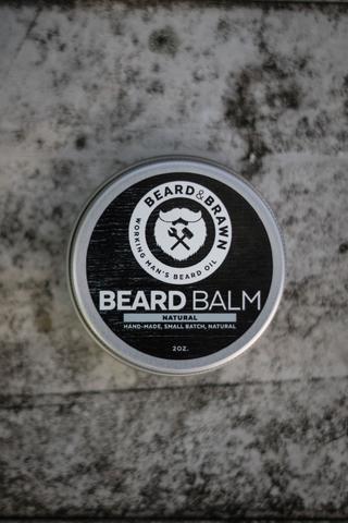 Beard & Brawn Balm Natural - Done Hair Skin and Nails